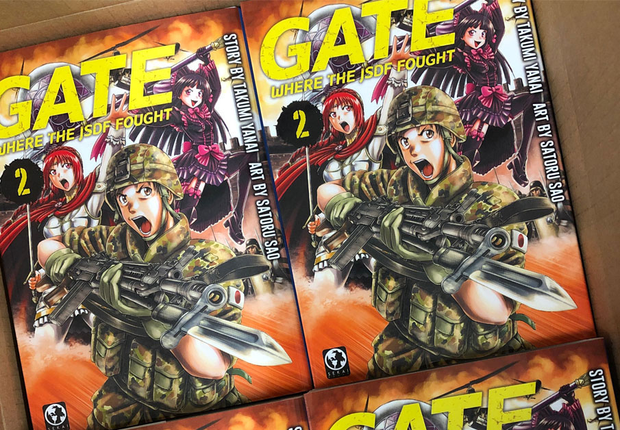 Manga Gate Thus The Jsdf Fought There Poster