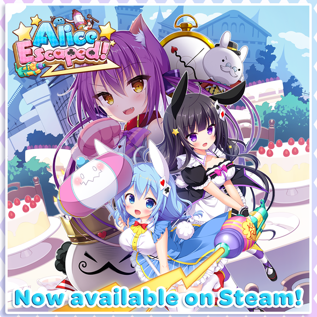 Featured image for “Alice Escaped! Released on Steam!”