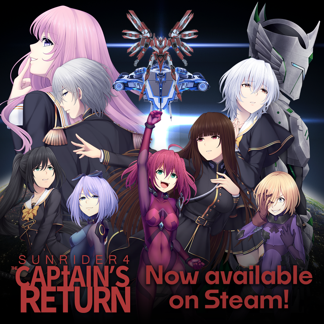 Featured image for “Sunrider 4: The Captain’s Return Released on Steam!”